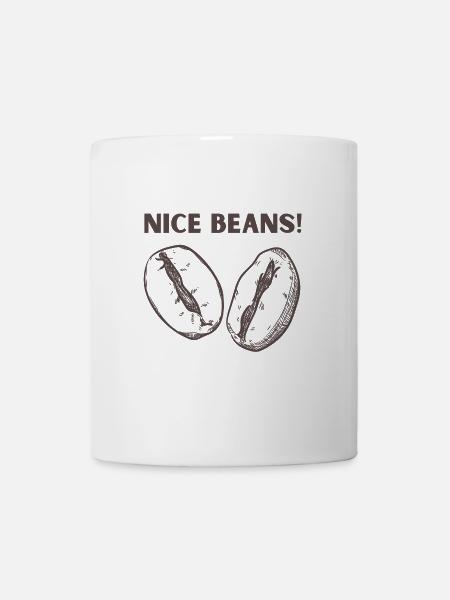 Nice Beans! Coffee Lovers Design - Mug - white