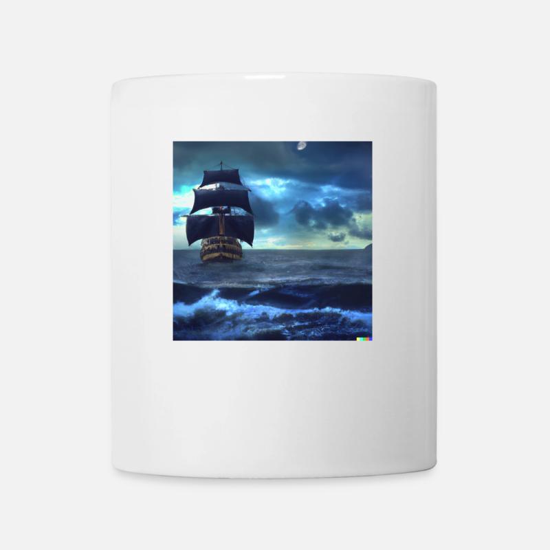 Dark waves - Mug - white