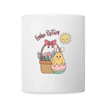 Frohe Ostern - Oster Küken - Tasse - Weiß - Vorne