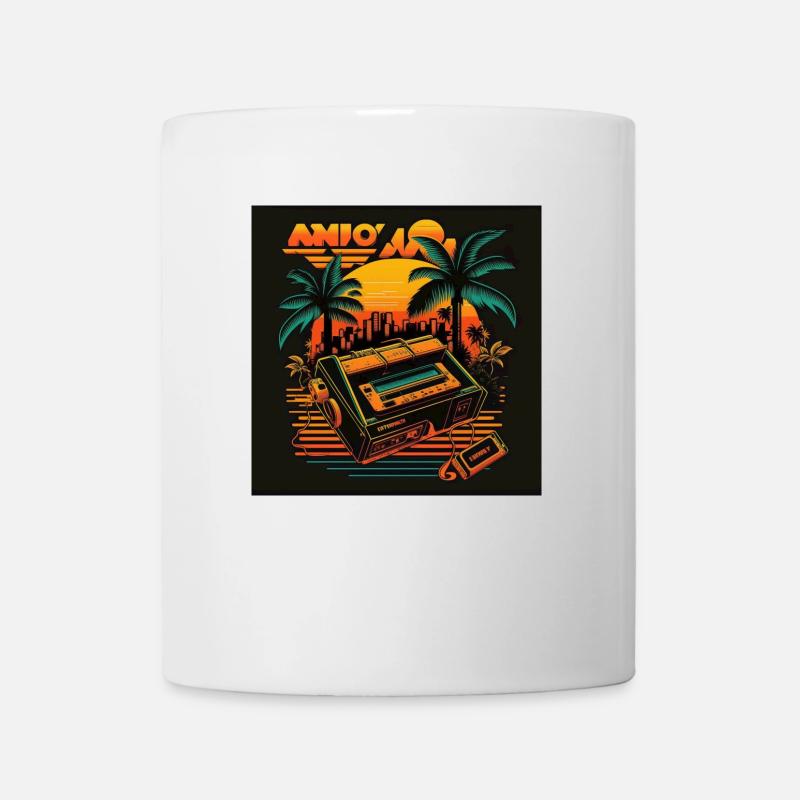 Retro 2 - Tasse - Weiß