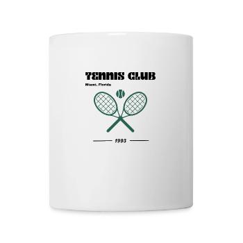 Tennis Club - Mug - white - Front