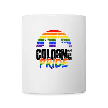 Fierté Cologne - Mug blanc - blanc - Devant