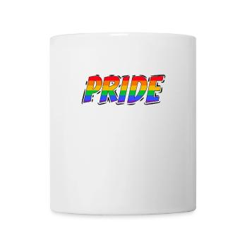 Fier LGBTQ. Déclaration - Mug blanc - blanc - Devant