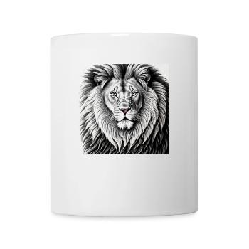 Lion King watching - Tasse - Weiß - Vorne