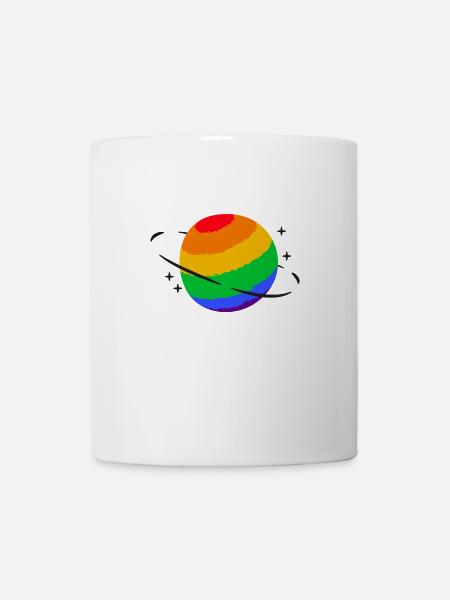 Stolz LGBTQ. Stellungnahme - Tasse - Weiß