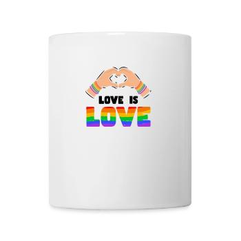Stolz LGBTQ. Stellungnahme - Tasse - Weiß - Vorne