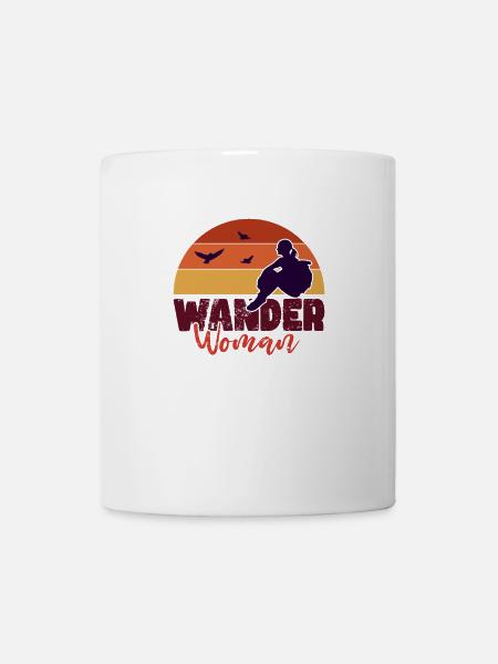 Wander Women in der Natur - Tasse - Weiß