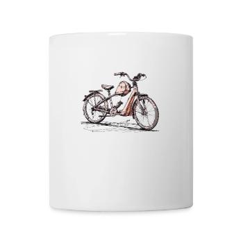 Chevaucher - Mug blanc - blanc - Devant