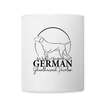 German Shorthaired Pointer Jagdhunde Hund Wilsigns - Tasse - Weiß - Vorne
