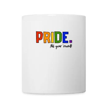Pride LGBT Liebe gewinnt, wir sind queer und stolz - Tasse - Weiß - Vorne