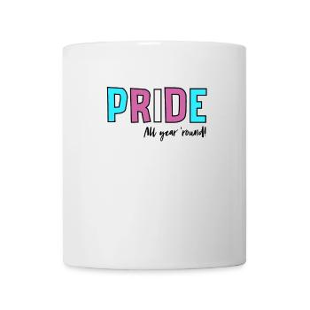 Pride LGBT Liebe gewinnt, wir sind queer und stolz - Tasse - Weiß - Vorne