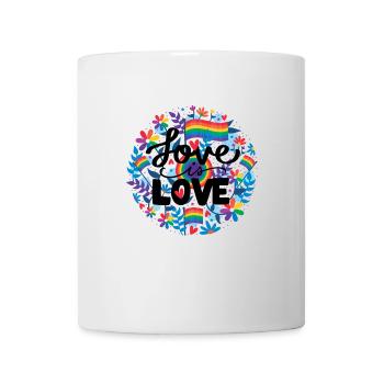 Pride LGBT love wins, we are queer and proud - Mug - white - Front