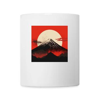 The splendor of Mount Fuji - Mug - white - Front