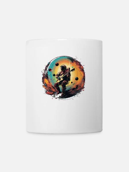 Music from space 1 no background - Mug blanc - blanc