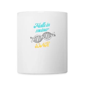 Malle dans mon ADN - Mug blanc - blanc - Devant