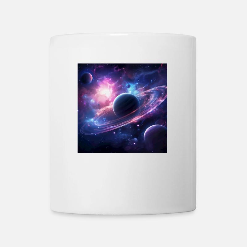 Kosmisch - Tasse - Weiß