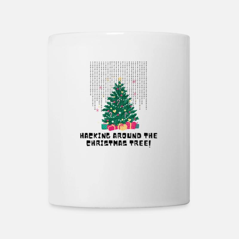 Hacking Around The Christmas Tree - Tasse - Weiß