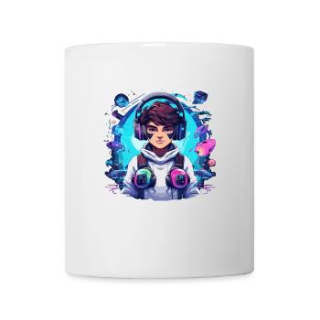 Le jeu est ma vie - Mug blanc - blanc - Devant