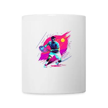Tennis - Tasse - Weiß - Vorne