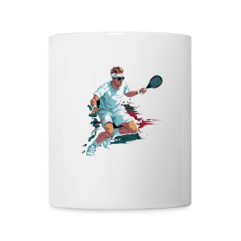 Tennis - Tasse - Weiß - Vorne