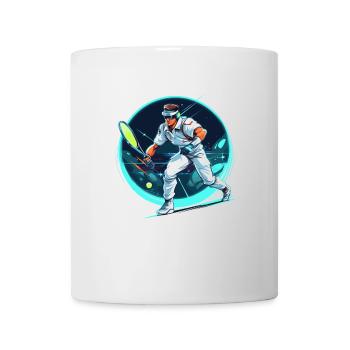 Tennis - Tasse - Weiß - Vorne