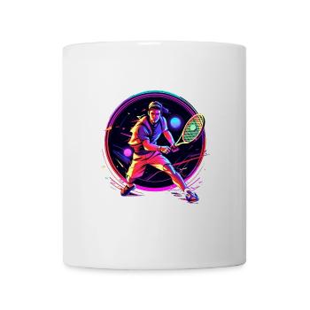 Tennis - Tasse - Weiß - Vorne