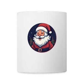 Lustiger Weihnachtsmann zu Weihnachten - Tasse - Weiß - Vorne