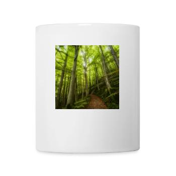 Smaragdgrne Dschungel - Tasse - Weiß - Vorne