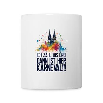 Cologne Kölle Carnival Gebützt Kölle Alaaf Jeck Party - Mug - white - Front
