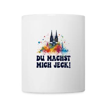 Cologne Kölle Carnival Gebützt Kölle Alaaf Jeck Party - Mug - white - Front