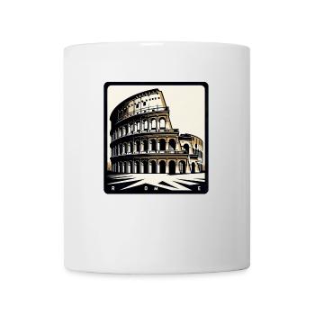 Kolosseum in Rom - Tasse - Weiß - Vorne