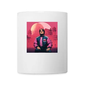 Italian Vaporwave à Florence - Mug blanc - blanc - Devant