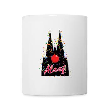 Carnival Kölle Alaaf at Cologne Cathedral - Mug - white - Front