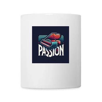 Piano Passion (Piano Print)- Passion - Mug - white - Front