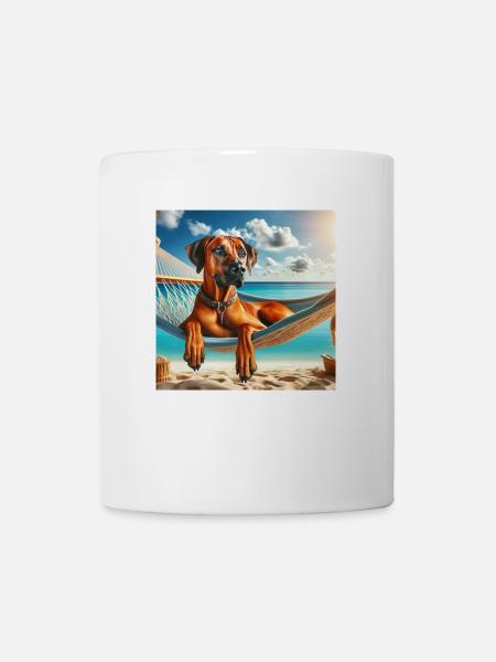 Rhodesia Ridgeback - Tasse - Weiß