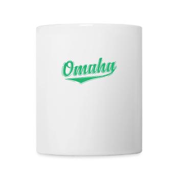 Omaha Nebraska City in the United States - Mug - white - Front