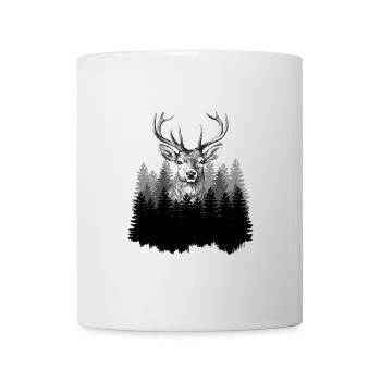 Jäger Bergsteiger Wanderer Hirsch - Tasse - Weiß - Vorne