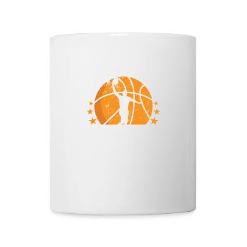 Basket-ball Dunking Sports Amérique États-Unis - Mug blanc - blanc - Devant