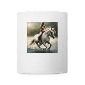 "Horse & Water: Adventure Apparel" - Mug blanc - blanc - Devant