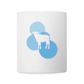 Éleveur de vaches - Mug blanc - blanc - Devant