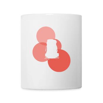 Backpacking Wanderung Pilger - Tasse - Weiß - Vorne