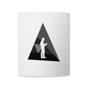 Lire le roman - Mug blanc - blanc - Devant