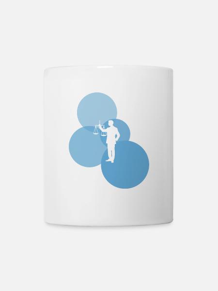 Richter Recht Versicherung - Tasse - Weiß