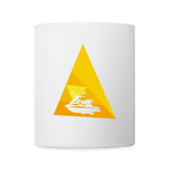 Wassersport Wakeskate Wasserski - Tasse - Weiß - Vorne