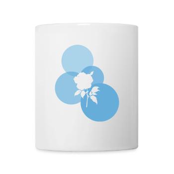 Blumenstrau Flower Power Arrosoir - Mug blanc - blanc - Devant