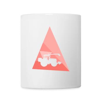 Bauer combine harvester - Mug - white - Front