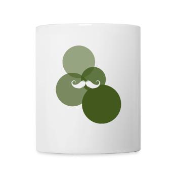 Gesichtsbehaarung Gentleman - Tasse - Weiß - Vorne