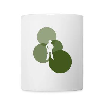 Cowboy Western Rider - Mug blanc - blanc - Devant