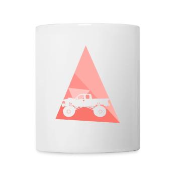 Monstertruck Motorsport - Tasse - Weiß - Vorne
