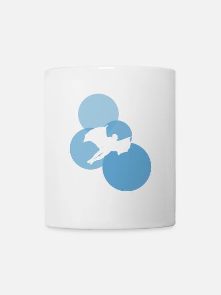 Cascadeur d’accident de vol en wingsuit - Mug blanc - blanc